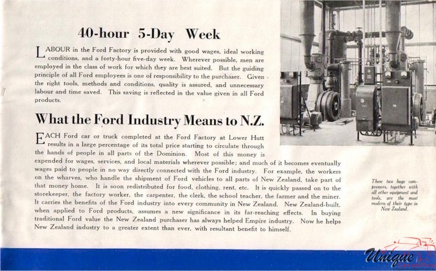 1937 Ford New-Zealand Model Range Page 15